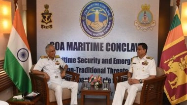 World News | India, Sri Lanka Discuss Modalities for Enhancing Maritime Cooperation