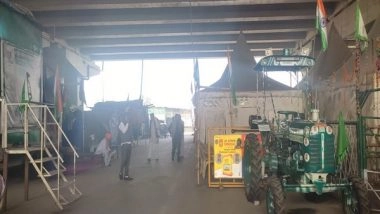 India News | Number of Farmers Protesting at Ghazipur Border Goes Down After Centre Announces Repealing of Three Farm Laws