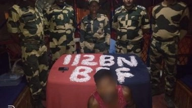 India News | BSF Apprehends Smuggler with Silver Jewellery Worth Rs 3 Lakh from West Bengal