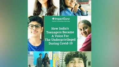 Business News | Mumbai and Delhi Teenagers Rank the Highest in Supporting the Underprivileged During COVID-19: Report