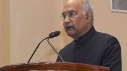 India News | Incumbent Upon Judges to Exercise Utmost Discretion in Their Utterances in Courtrooms: President Kovind