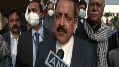 India News | Jitendra Singh Launches Aerial Delivery of COVID-19 Vaccine Through Octacopter Drones in Jammu