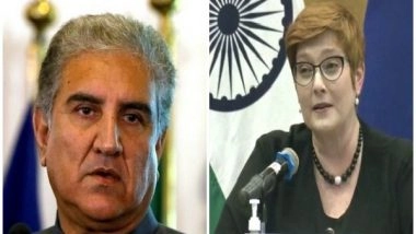 World News | Pakistani Foreign Minister, Australian Counterpart Discuss Bilateral Ties, Afghanistan
