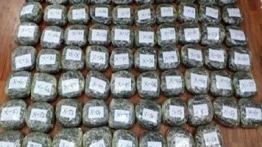 India News | Directorate of Revenue Intelligence Seizes 155 Kg Hashish Smuggled from Nepal