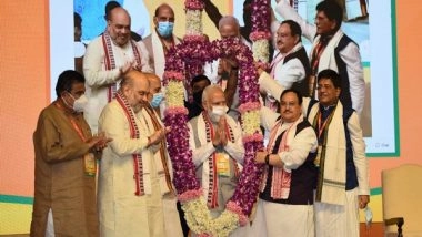 India News | Senior Leaders Laud PM Modi's Efforts for Administering over 100 Crore COVID-19 Vaccine Doses