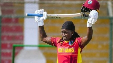 Sports News | Deandra Dottin Smashes Ton as West Indies Beat Pakistan by 45 Runs in 1st ODI