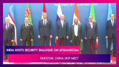 India Hosts Security Dialogue On Afghanistan, NSA Ajit Doval Meets Counterparts From 7 Countries, Pakistan, China Skip Meet