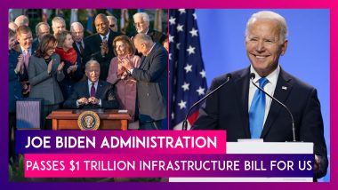 Joe Biden Administration Passes $1 Trillion Infrastructure Bill For US