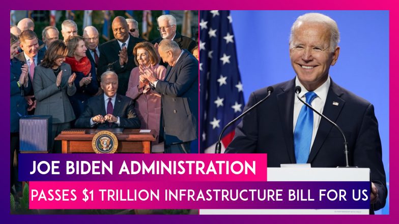 Joe Biden Administration Passes $1 Trillion Infrastructure Bill For US ...