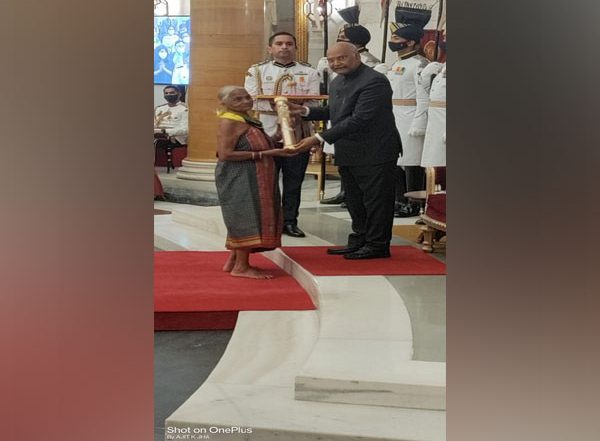 India News | 'Encyclopedia of Forest' Tulsi Gowda Receives Padma Shri