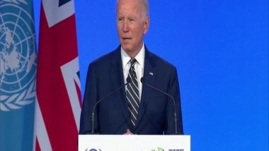 World News | World in Growing Catastrophe but Has Ability to Build Clean Energy Future: Biden at COP-26