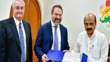 India News | Karnataka CM Meets Lockheed Martin VP, Says Bengaluru Offers Huge Opportunities for Aerospace Tech