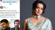 Kangana Ranaut Shares Her Excitement After Parag Agrawal Replaces Jack Dorsey as Twitter&rsquo;s New CEO
