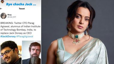 Kangana Ranaut Shares Her Excitement After Parag Agrawal Replaces Jack Dorsey as Twitter’s New CEO