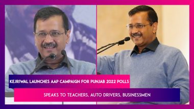 Arvind Kejriwal Launches AAP Campaign For Punjab 2022 Polls, Speaks To Teachers, Autorickshaw Drivers, Businessmen