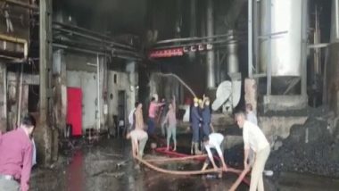 Gujarat: Huge Fire Breaks Out at Dyeing Mill in Surat