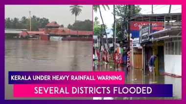 Kerala Under Heavy Rainfall Warning, Several Districts Flooded