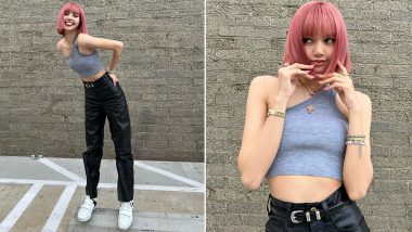 Lisa Shines Bright in Her Latest Pictures, Slays the Casual Look in Stylish Crop Top and Pants!