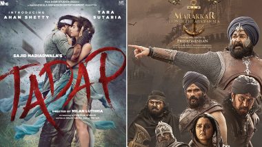 Marakkar Vs Tadap: Suniel Shetty To Clash With Son Ahan Shetty at the Box Office This Weekend