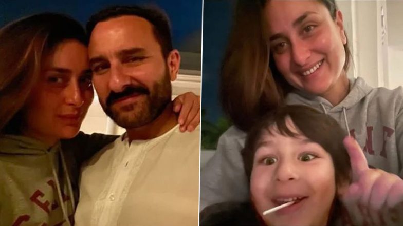 Kareena Kapoor Shares Stunning Clicks of Her ‘Chands’ Saif Ali Khan, Taimur and Little Jeh Straight From Pataudi! (View Pics)