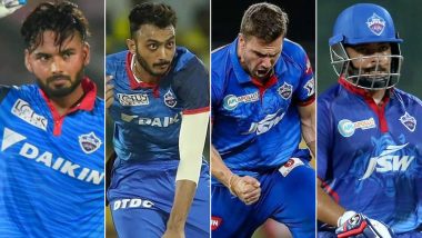 IPL 2022 Mega Auction: Delhi Capitals Reportedly Opt To Retain Rishabh Pant, Prithvi Shaw, Axar Patel and Anrich Nortje