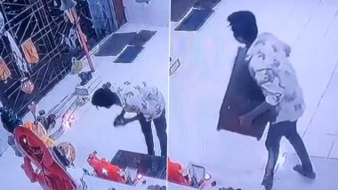 Maharashtra: Thief Prays to God Before Stealing Temple Cash Box In Thane; Incident Caught On CCTV