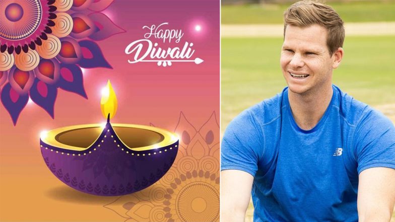 Steve Smith Wishes Fans on the Occasion of Diwali 2021, Check His Instagram Post