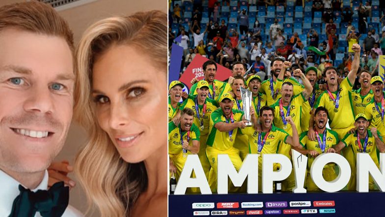 David Warner's Wife Candice Slams Critics After Aussie Opener Leads Team to T20 WC 2021 Title (See Post)