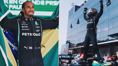 Lewis Hamilton Reacts After Winning Brazilian GP 2021, Puts Out Special Post on Social Media