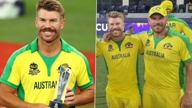 Aaron Finch Backs David Warner, Says He Called Up Coach Justin Langer To Have Him in Australia’s T20 World Cup Team