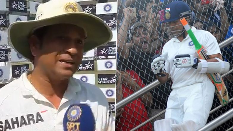 Check Out Sachin Tendulkar’s Last Speech as a Batsman on This Day in 2013 After He Retired From All Forms of Cricket