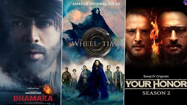 OTT Releases of The Week: Kartik Aaryan’s Dhamaka on Netflix, Rosamund Pike’s The Wheel of Time on Amazon Prime Video, Jimmy Sheirgill’s Your Honour Season 2 on Sony LIV and More