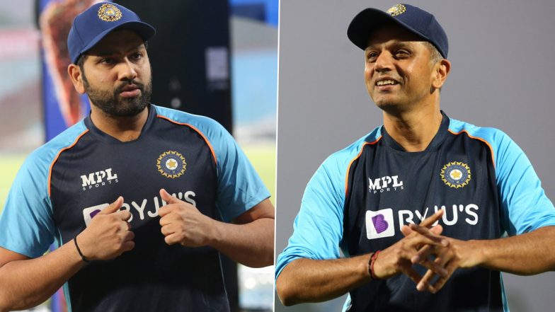 India vs New Zealand, 1st T20I: Captain Rohit Sharma and Coach Rahul Dravid Set to Take Reigns in New Roles (View Pics)