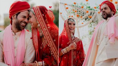 Rajkummar Rao And Patralekhaa Wedding: Did You Notice Bengali Verse Inscribed In The Bride’s Embroidered Veil? Know What It Means!