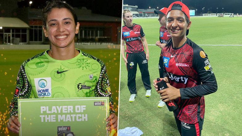 Smriti Mandhana Hits Century for Sydney Thunder but Harmanpreet Kaur Wins It for Melbourne Renegades As Indian Stars Shine in WBBL 2021