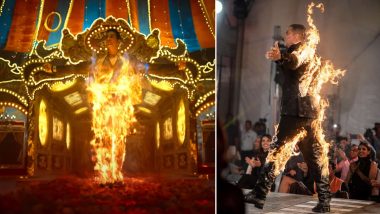 Atrangi Re Trailer: Akshay Kumar On Fire Sequence In The Promo Reminds Us Of The Actor's Amazon Prime Show Launch In 2019 (View Pics)