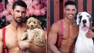 Australian Firefighters Calendar 2022 is Here With Sexy, Shirtless Heroes and Endearing Animals (Watch Hot Video)
