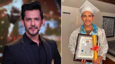 Aditya Narayan Awarded With Honorary Doctorate in Playback Singing and Acting for Nelson Mandela Nobel Peace Award