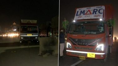 Delhi Air Pollution: Trucks Entering the National Capital Through Delhi-Gurugram Border Being Checked Following the Ban Ordered by Govt