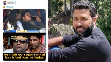 India vs New Zealand, 1st Test 2021: Wasim Jaffer’s Hilarious ‘Phir Hera Pheri’ Meme To Poke Fun at a Fan Will Leave You in Splits! (Check Post)