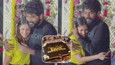 Lady Superstar Nayanthara Turns 37! Pics From Actress’ Birthday Celebration With Fiancé Vignesh Shivan Go Viral