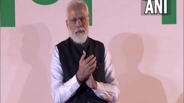 India News | PM Modi Hands over Advanced Electronic Warfare System 'Shakti' to Indian Navy in Jhansi