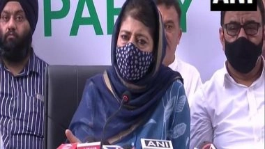 India News | Mehbooba Mufti Placed Under House Arrest in Srinagar