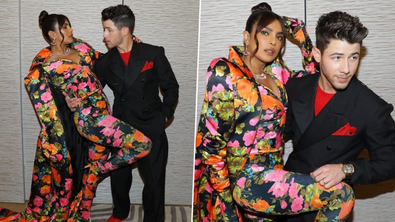 British Fashion Awards 2021: Nick Jonas And Priyanka Chopra Make For A Chic Couple; Singer Calls His Wife ‘The Star Of The Show’ (View Pics)