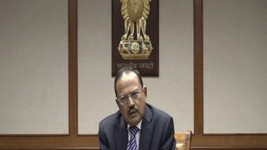 World News | Ajit Doval to Chair NSA-level Regional Security Dialogue on Afghanistan Today; 7 Nations in Attendance