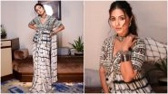 Hina Khan Exudes Boho Vibes in Her Rs 50,000 Reeti Arneja Saree!