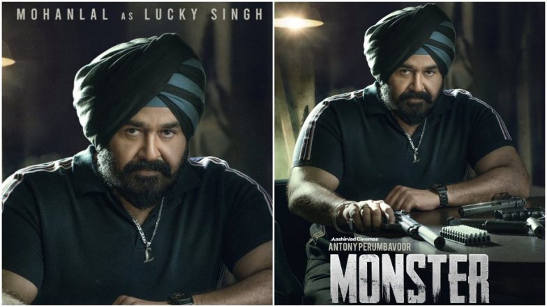 Monster First Look: Mohanlal To Play Lucky Singh In Vysakh’s Film! (View Poster)