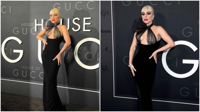 House of Gucci Premiere: Lady Gaga Breaks the Internet With Her Black Armani Prive Gown