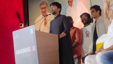 Silambarasan Gets Emotional And Breaks Into Tears At Maanaadu Pre-Release Event, Video Goes Viral