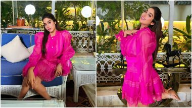 Janhvi Kapoor Slays in Her All-Pink Dress and We Can't Stop Cheering for Her
